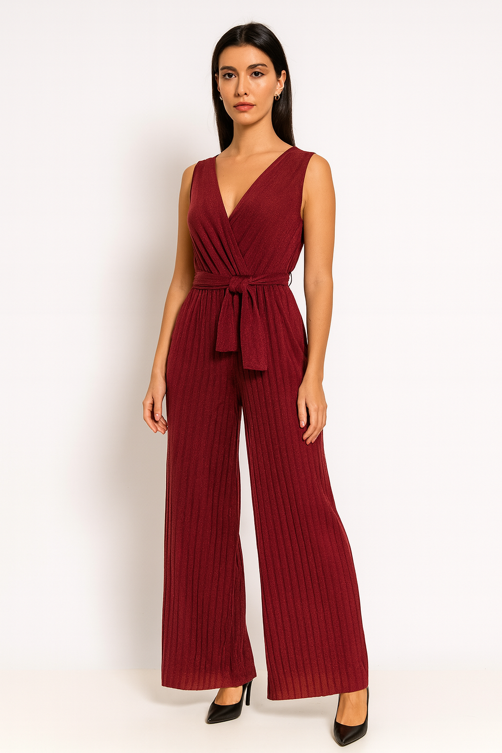 Macacão Glitter Bordeaux