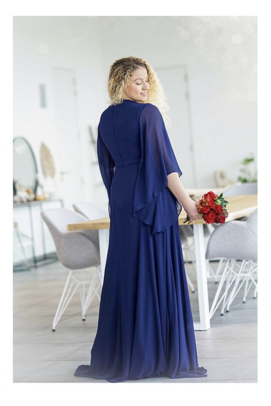 Vestido Natália TG Azul Escuro