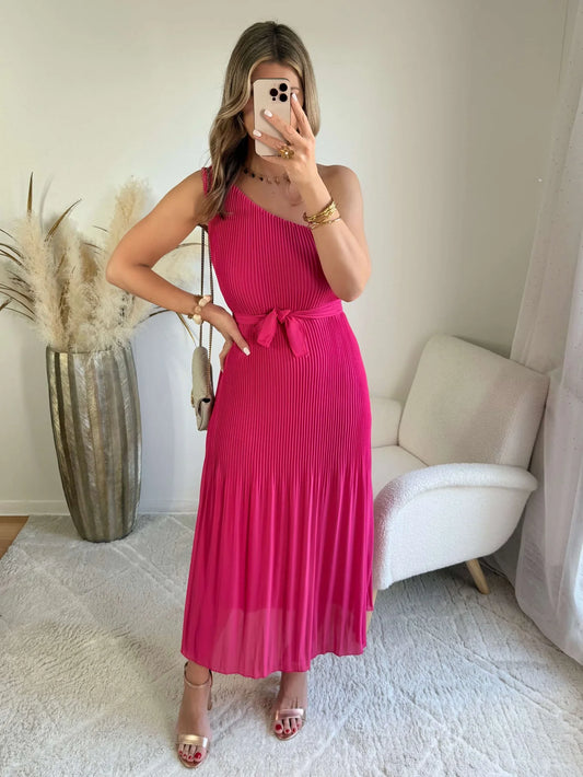 Vestido Atenas Fuscia