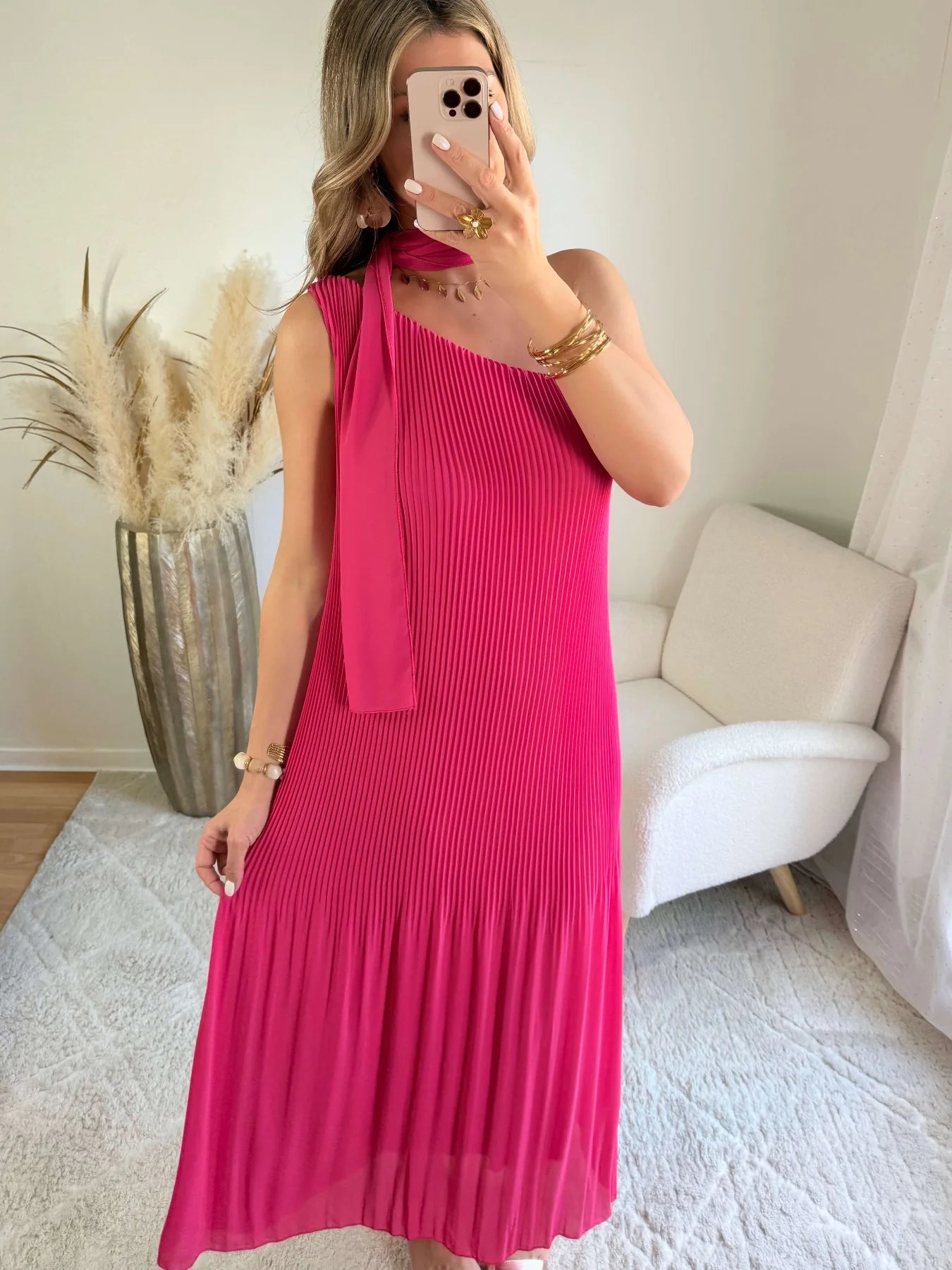 Vestido Atenas Fuscia