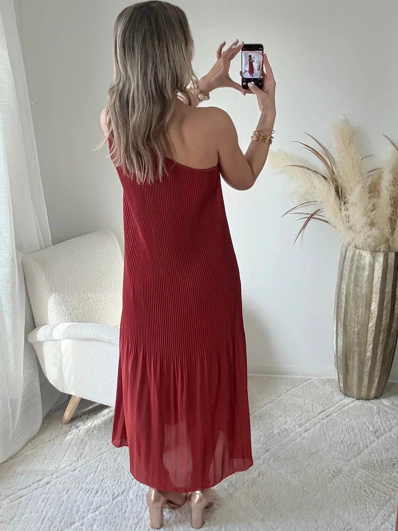 Vestido Atenas Terracota