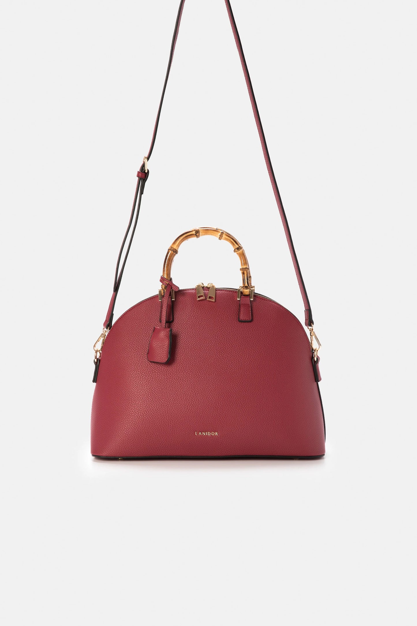 Carteira Bambu Vermelho Escuro Lanidor