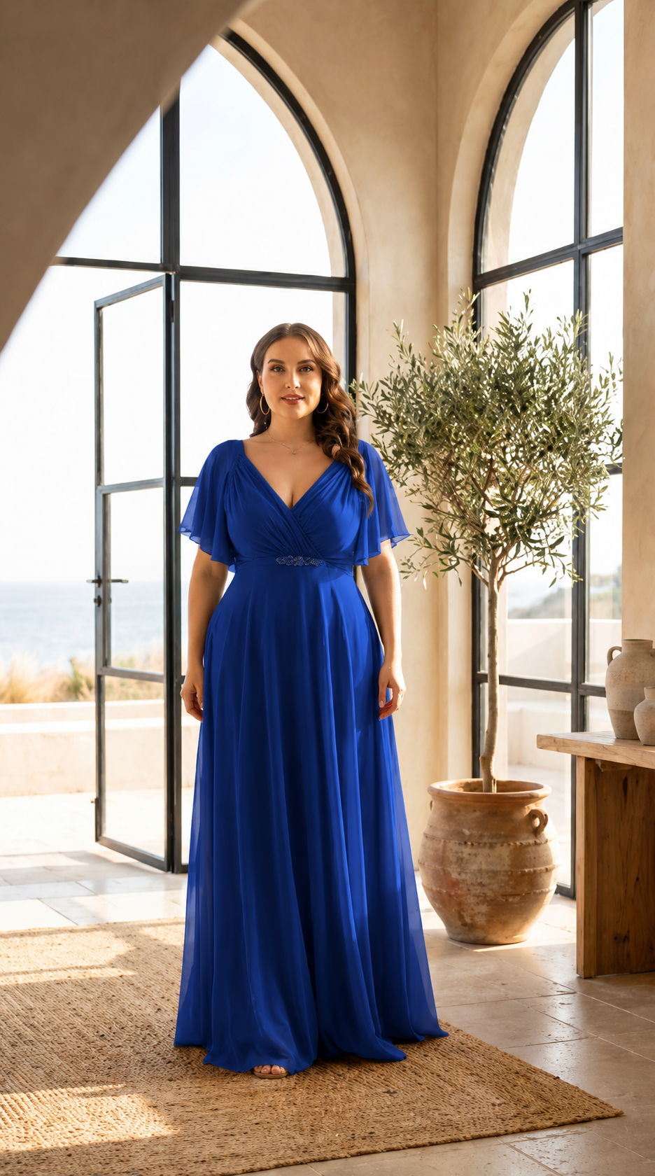 Vestido Ema Azulão