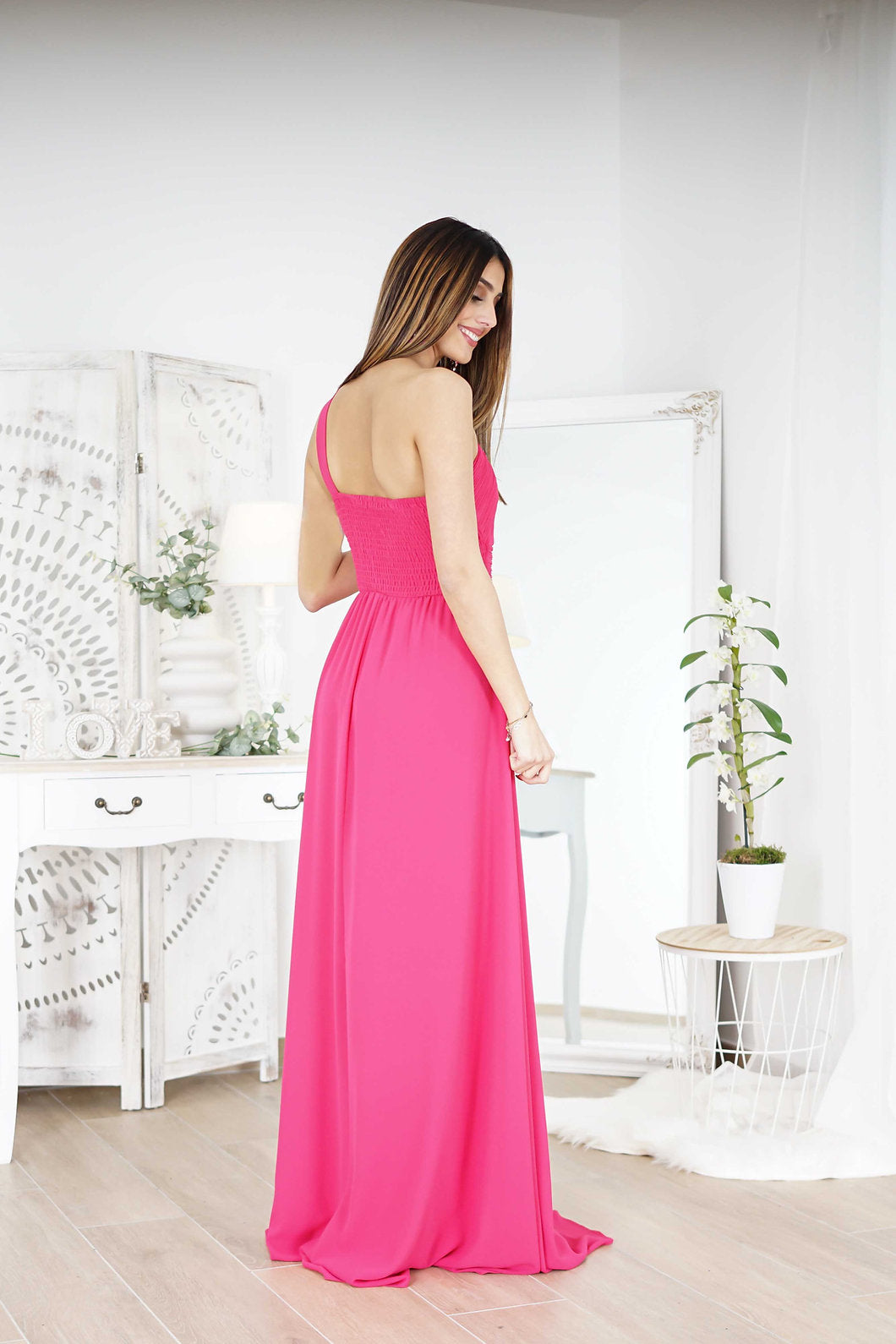 Vestido Eva Fuscia