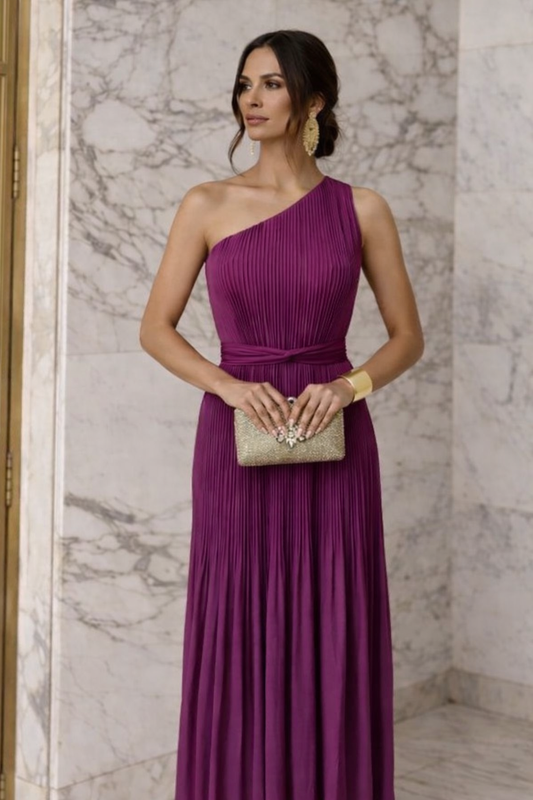 Vestido Atenas Malva