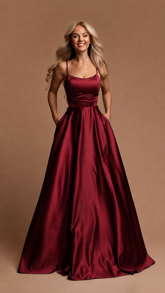 Vestido Kelly Bordeaux