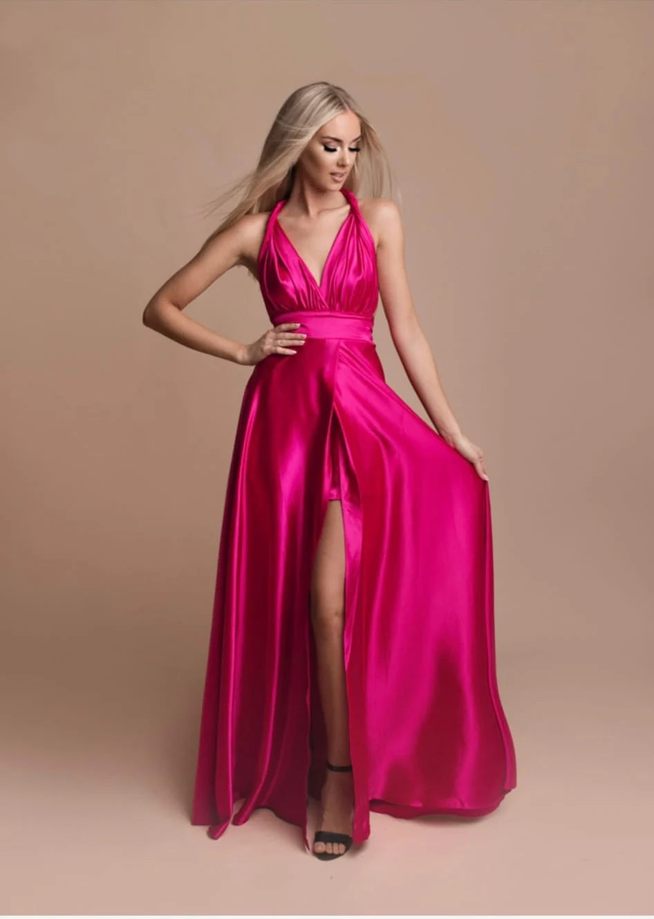 Vestido Mariana Fuscia