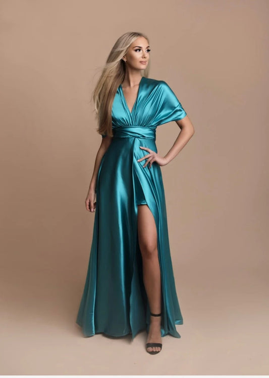 Vestido Mariana Petroleo