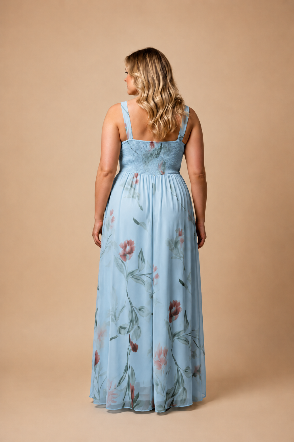 Vestido Neuza Azul