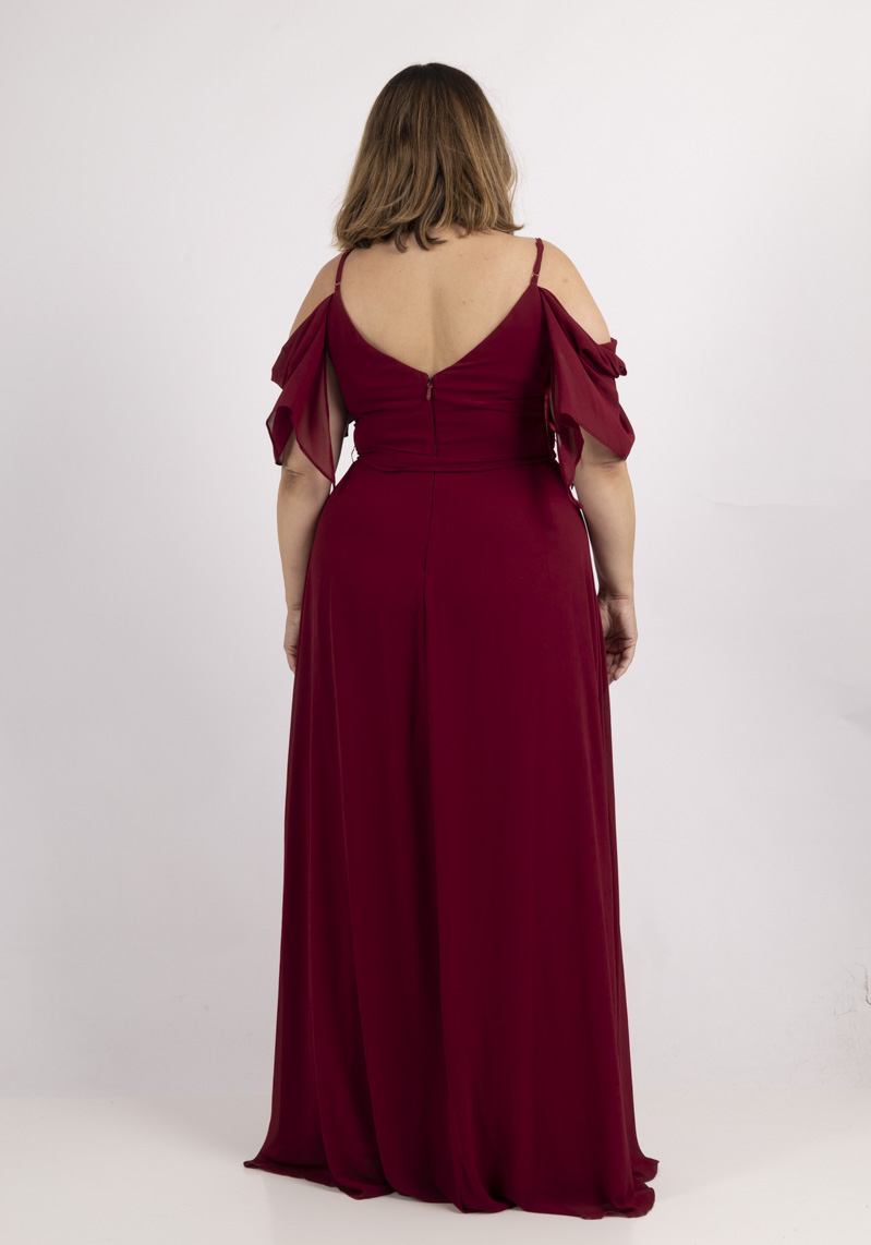 Vestido Suzy Bordeaux