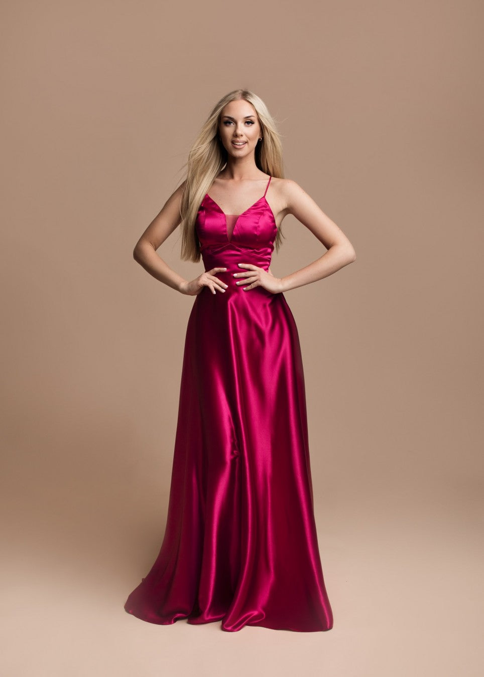 Vestido Britney Fuscia