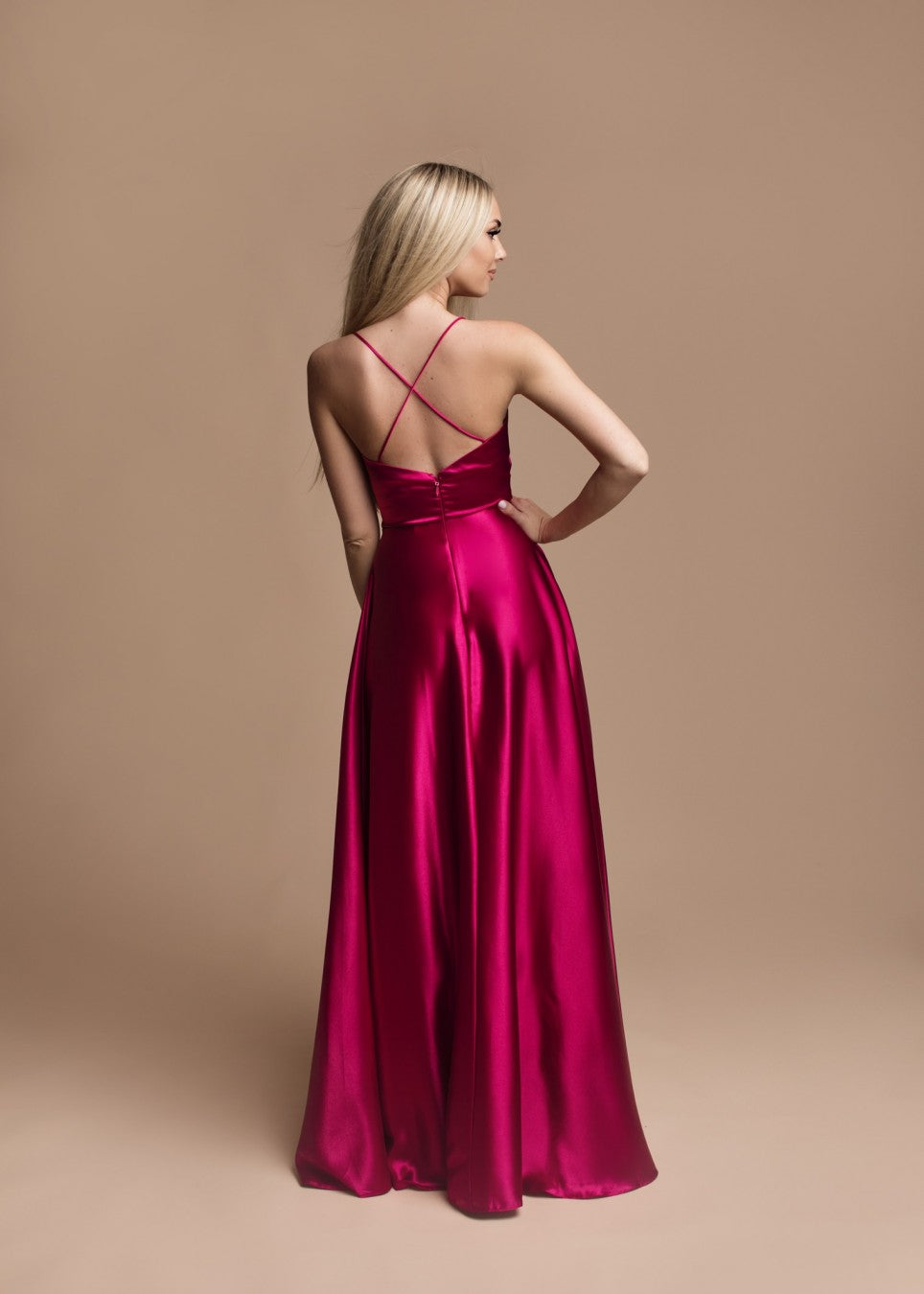 Vestido Britney Fuscia