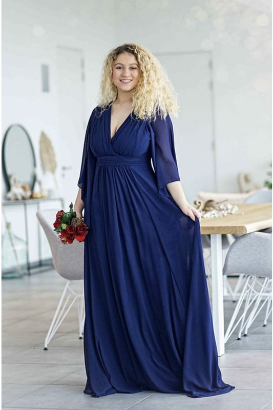 Vestido Natália TG Azul Escuro