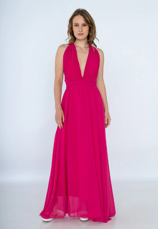Vestido Fuscia