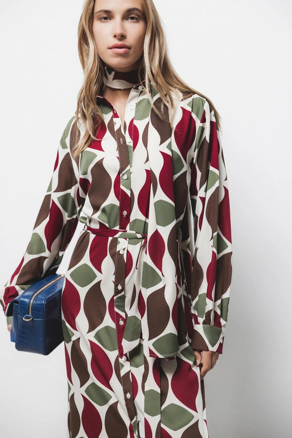 Vestido Estampado Lanidor