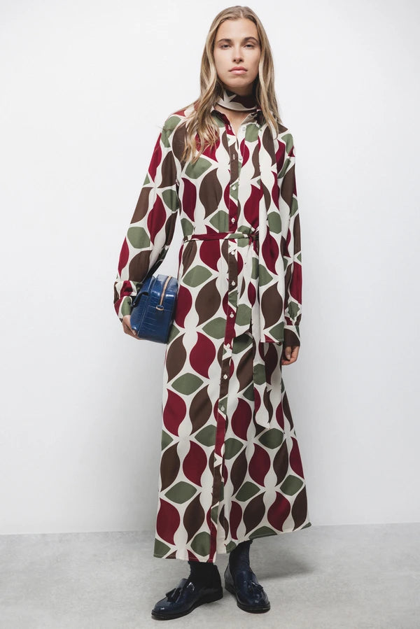 Vestido Estampado Lanidor