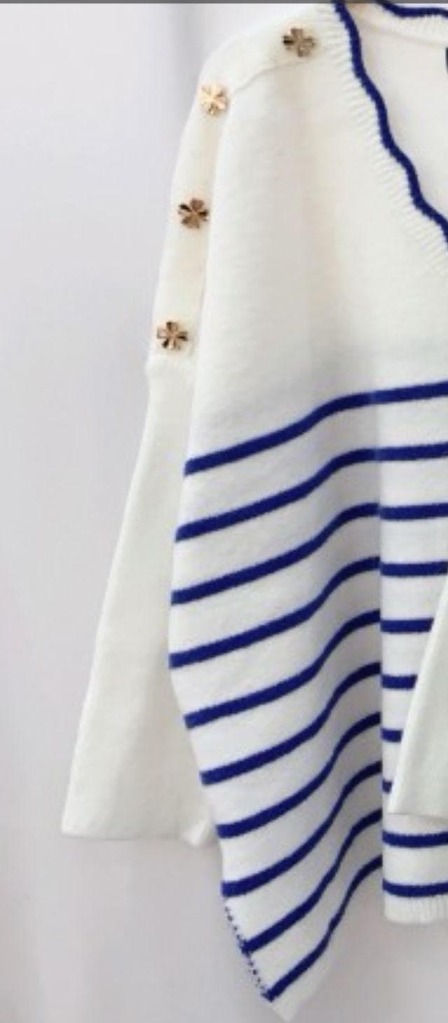 Camisola Stripes Branca