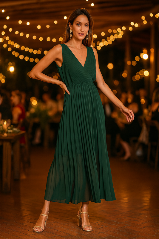 Vestido Carolina Verde